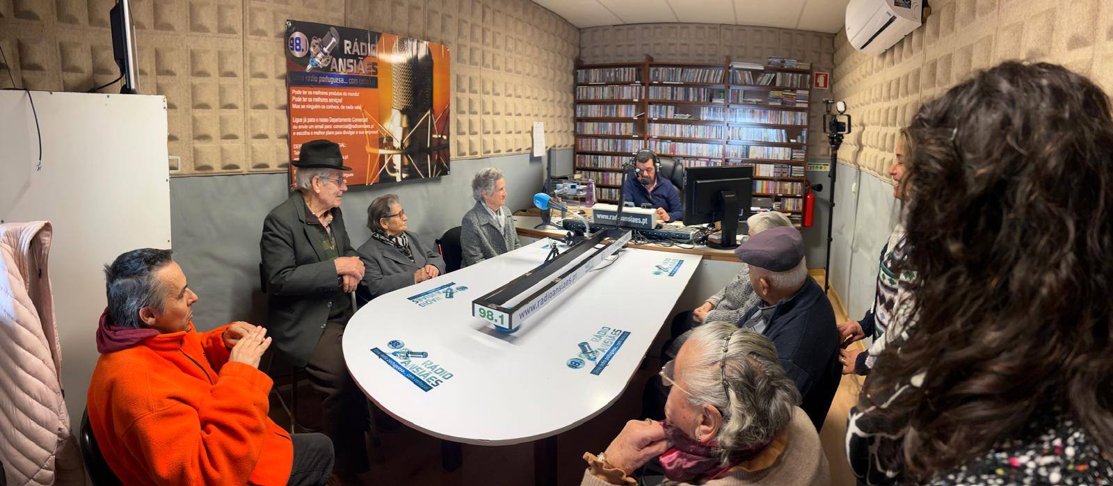 Visita à Rádio Ansiães 2025